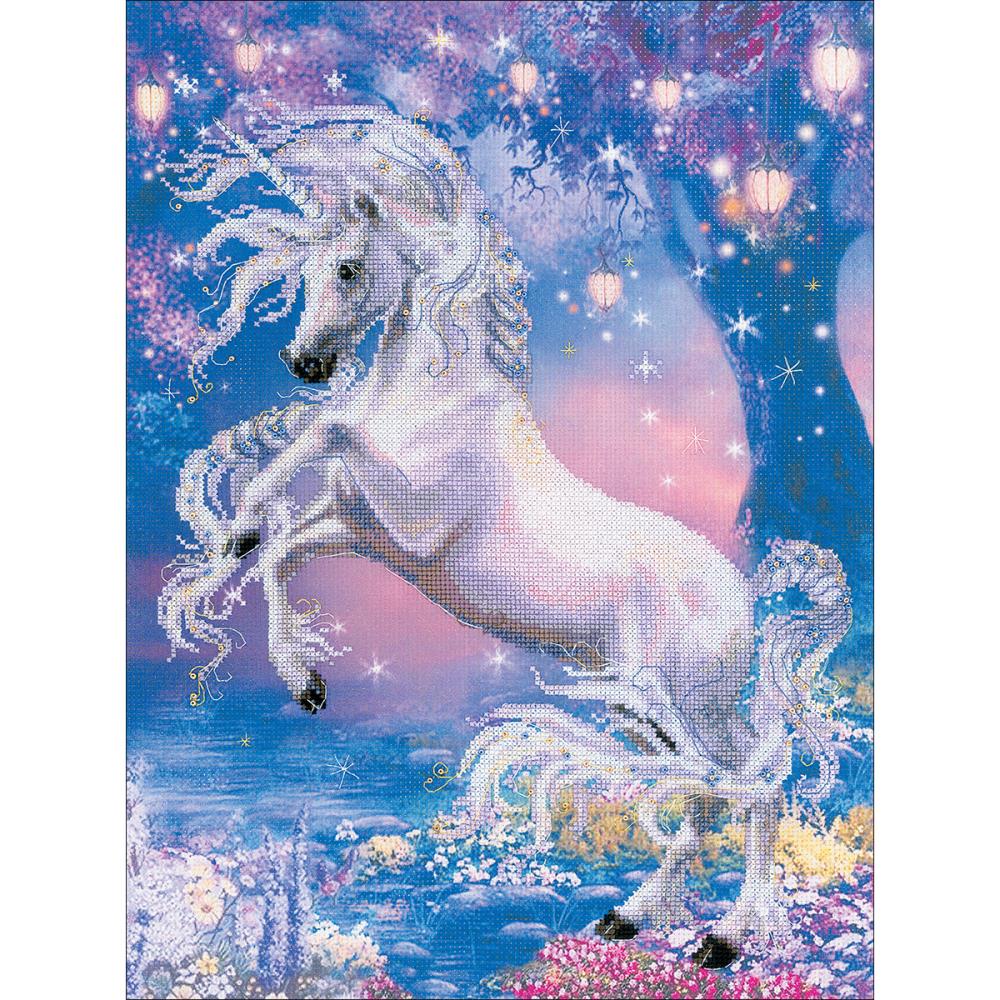 Unicorn (14 Count) Stamped